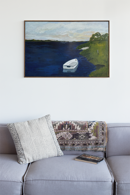 Original Art | "Waiting by the Shore" (36” x 24”)