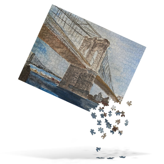 Jigsaw Puzzle | "Brooklyn Bridge" | NYC Collection