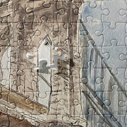 Jigsaw Puzzle | "Brooklyn Bridge" | NYC Collection