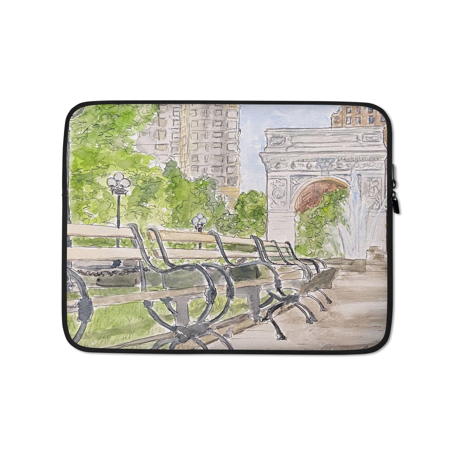 Laptop Sleeve | "Washington Square Park" | NYC Collection