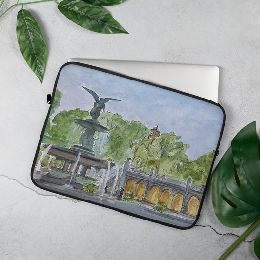 Laptop Sleeve | "Bethesda Fountain, Central Park" | NYC Collection