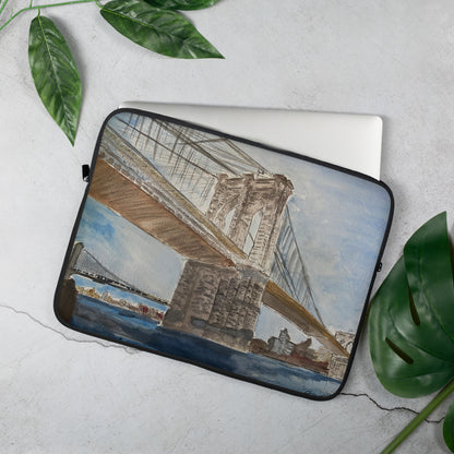 Laptop Sleeve | "Brooklyn Bridge" | NYC Collection