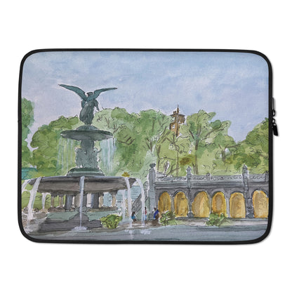 Laptop Sleeve | "Bethesda Fountain, Central Park" | NYC Collection