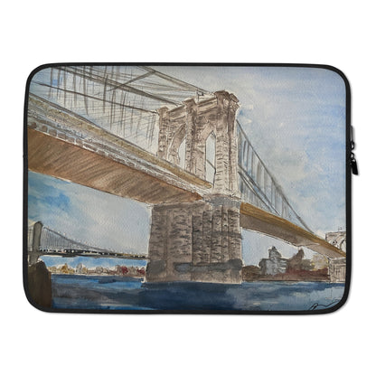 Laptop Sleeve | "Brooklyn Bridge" | NYC Collection