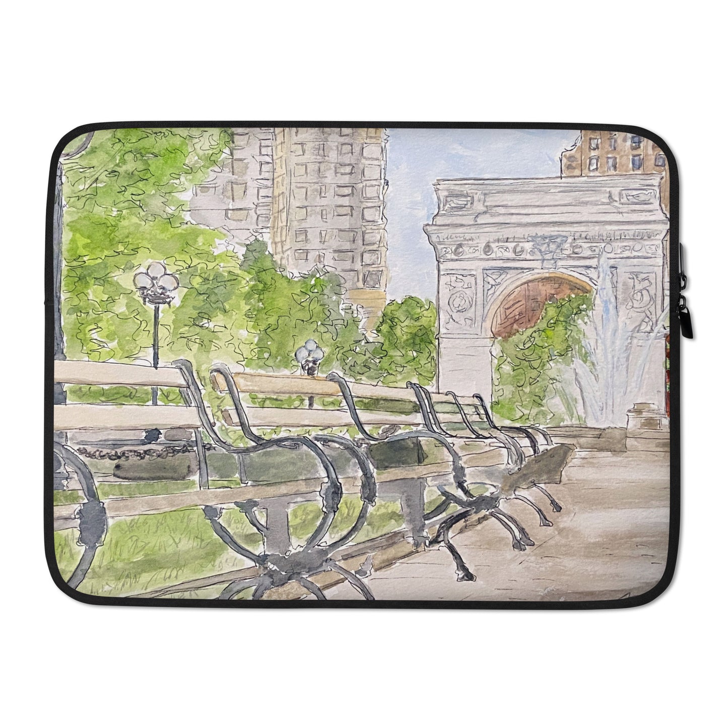 Laptop Sleeve | "Washington Square Park" | NYC Collection