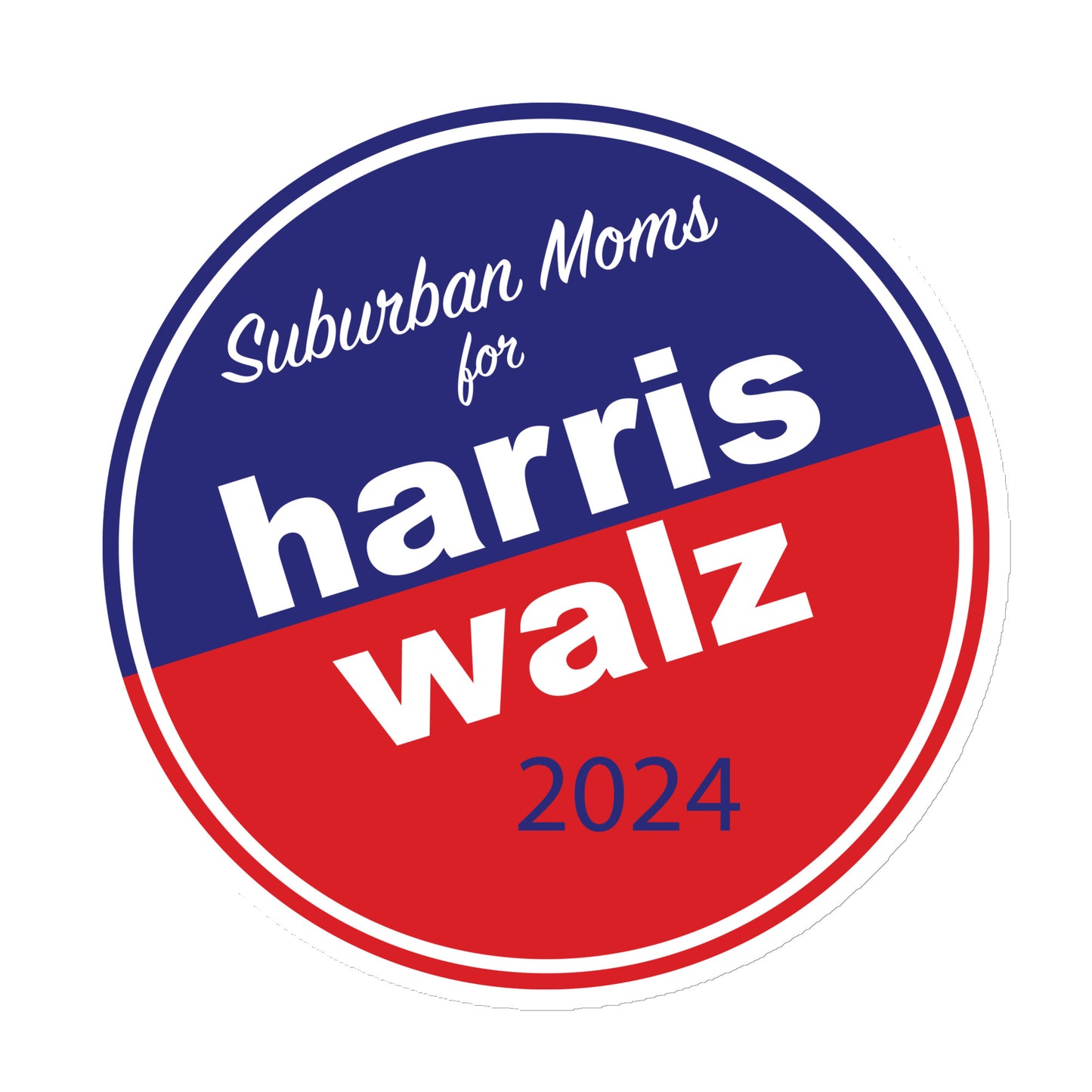 Vote 🇺🇸 2024 | Everyone's for Harris-Walz Car Magnet