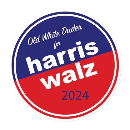 Vote 🇺🇸 2024 | Everyone's for Harris-Walz Car Magnet