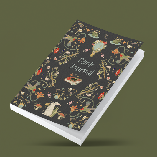 Bibliophile's Best Book Journal (Woodland)