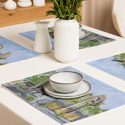 Placemat Set/4 | Bethesda Fountain | NYC Collection