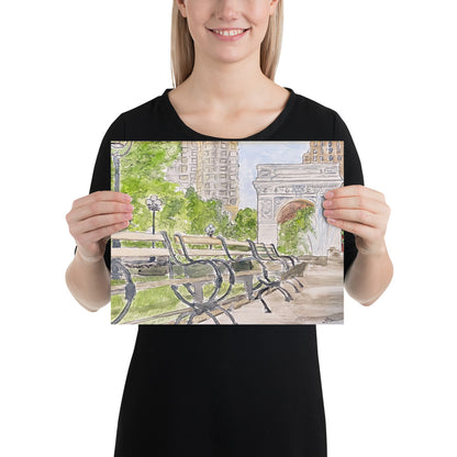 Prints, Posters (Ready-to-Frame) | "Washington Square Park" | NYC Collection