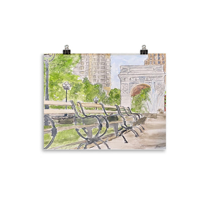 Prints, Posters (Ready-to-Frame) | "Washington Square Park" | NYC Collection