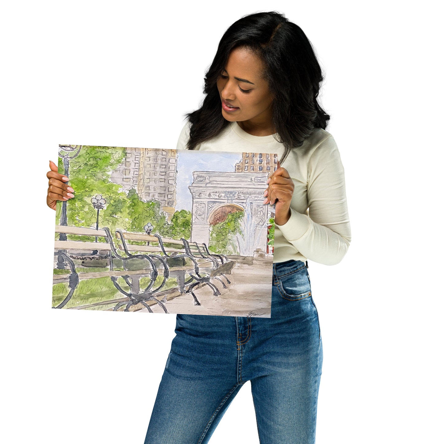 Prints, Posters (Ready-to-Frame) | "Washington Square Park" | NYC Collection