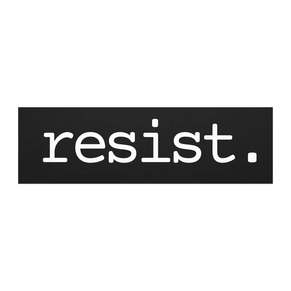 Insurgent Outfitters | Words of Resistance | Bumper Magnets