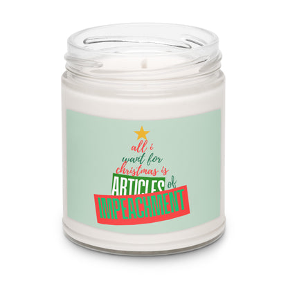 Insurgent Outfitters | "All I Want ... Impeachment" Scented Soy Candle