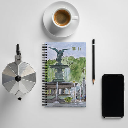 Spiral Notebook 5.5″ × 8.5″ | Choice of 4 NYC Watercolors