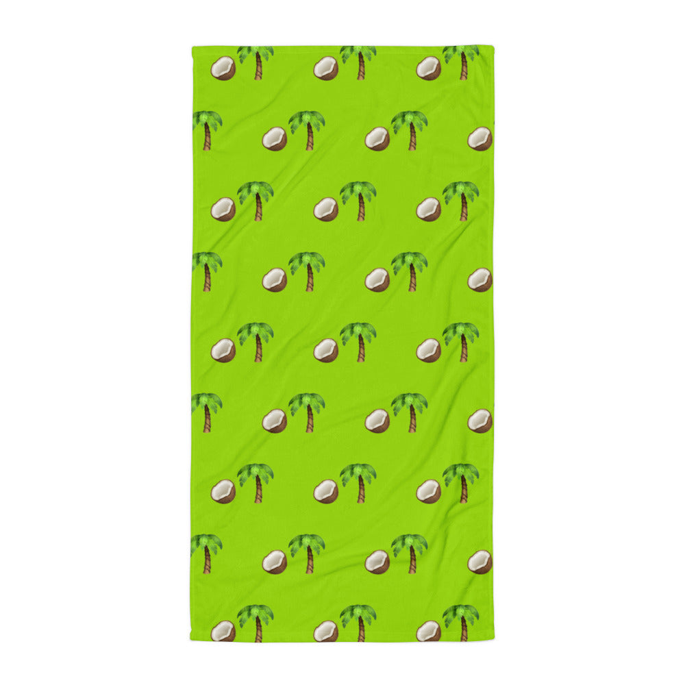 Vote 🇺🇸 2024 | Salty Surf | Coconut Tree Beach Towel