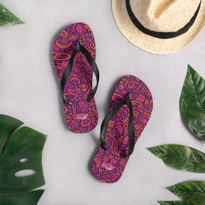 Salty Surf | Glyph Flip-Flops