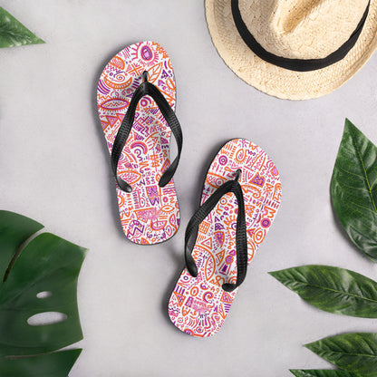 Salty Surf | Glyph Flip-Flops