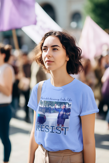 Insurgent Outfitters | Polka Dot Dress Lady Resist T-shirt