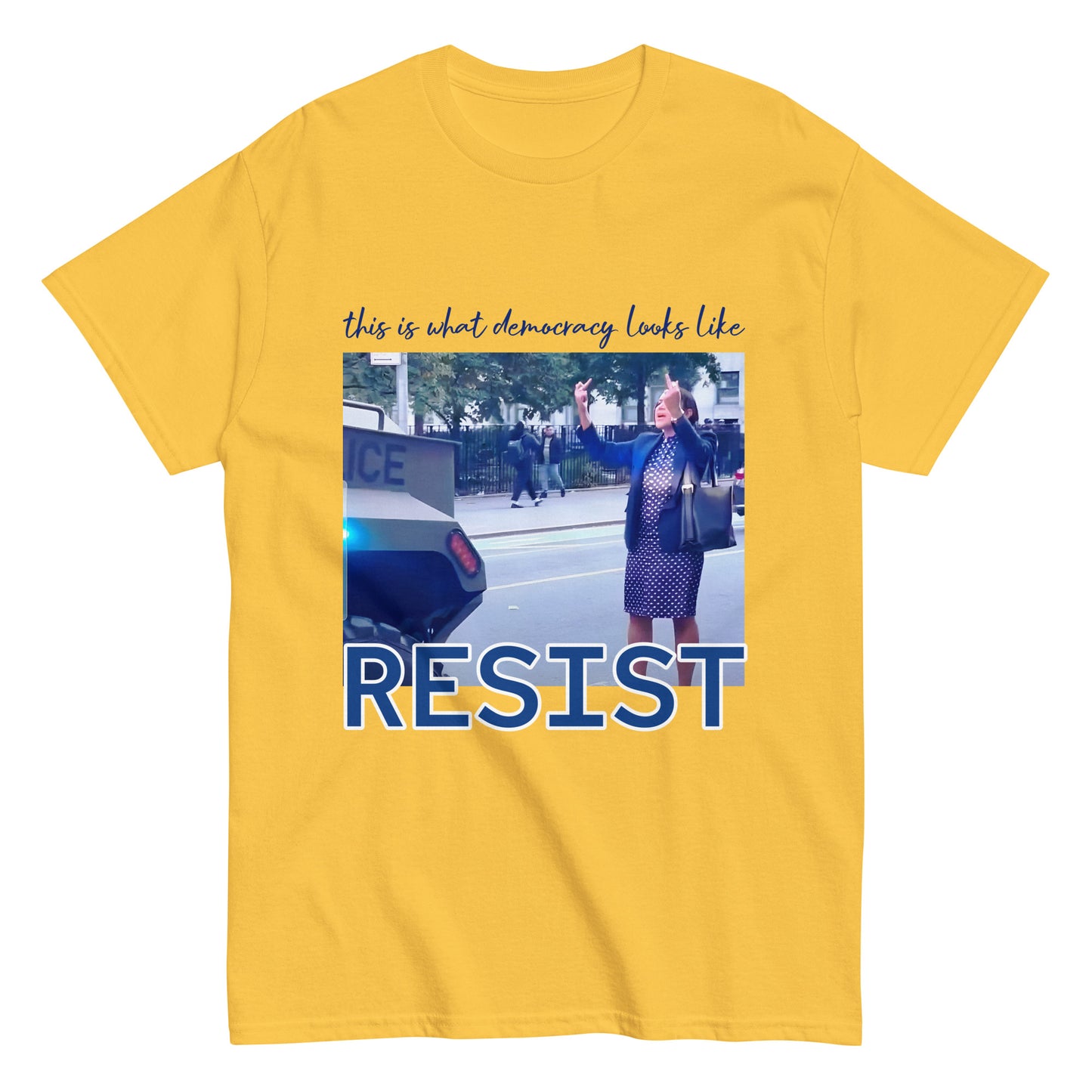 Insurgent Outfitters | Polka Dot Dress Lady Resist T-shirt