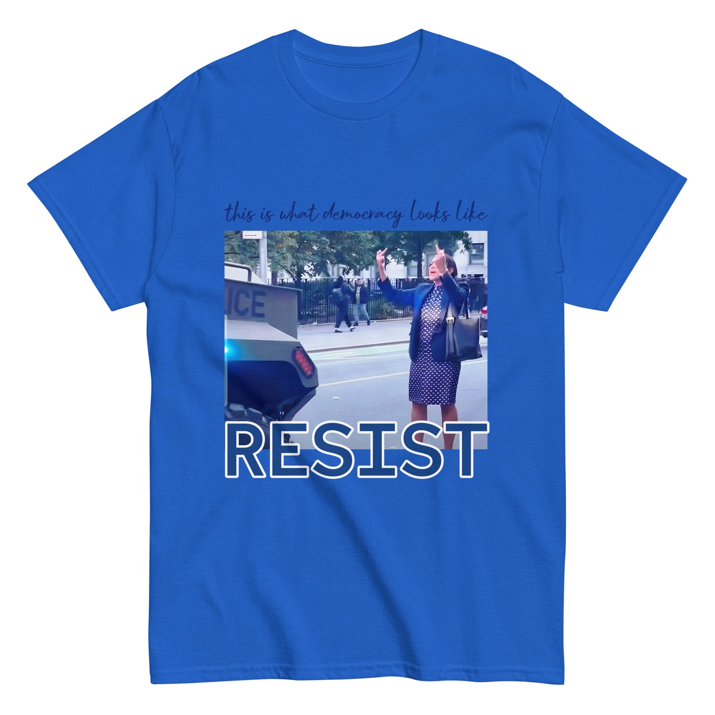 Insurgent Outfitters | Polka Dot Dress Lady Resist T-shirt