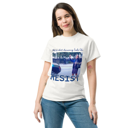 Insurgent Outfitters | Polka Dot Dress Lady Resist T-shirt