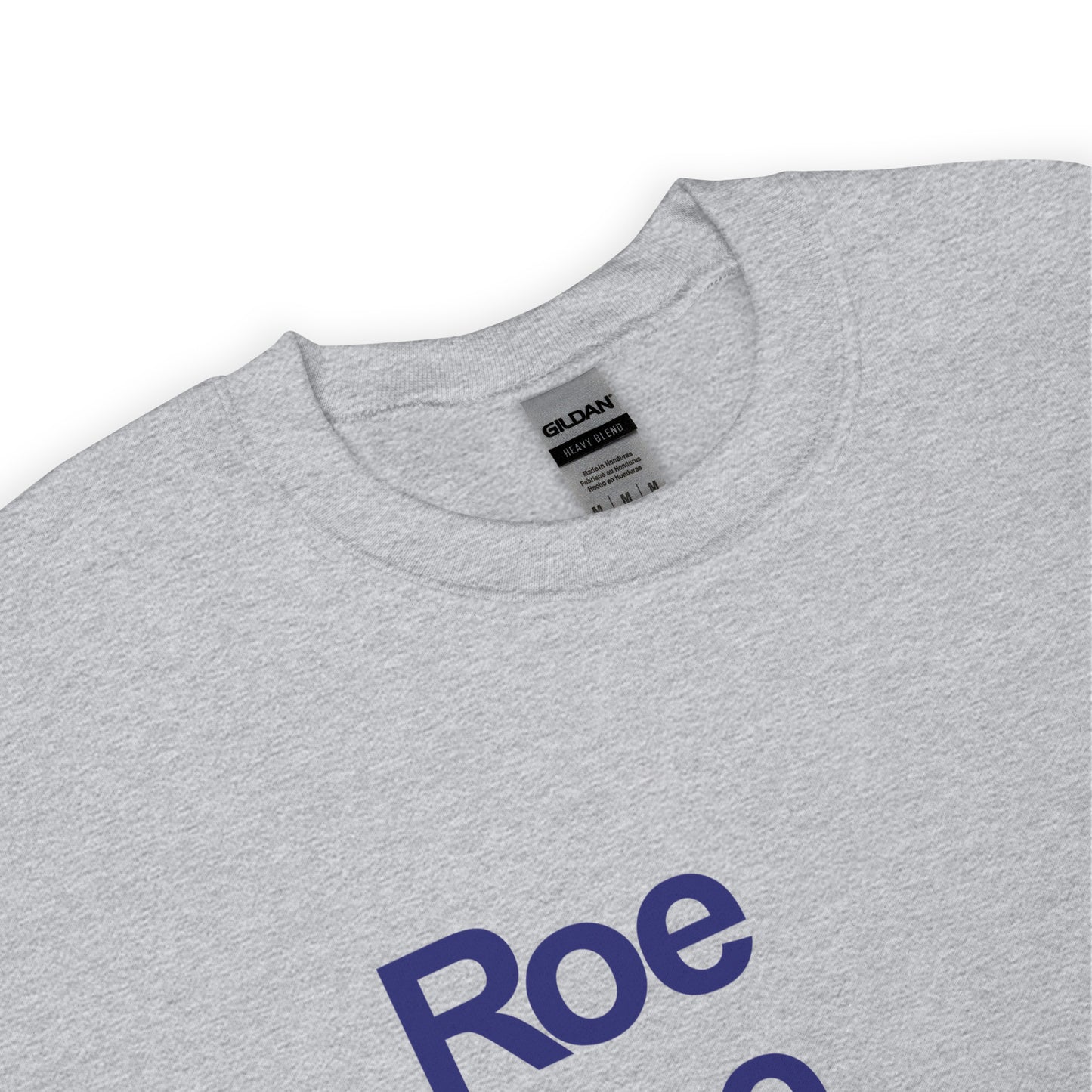 Left of Center | Roe, Roe, Roe Your Vote Crew Neck Sweatshirt