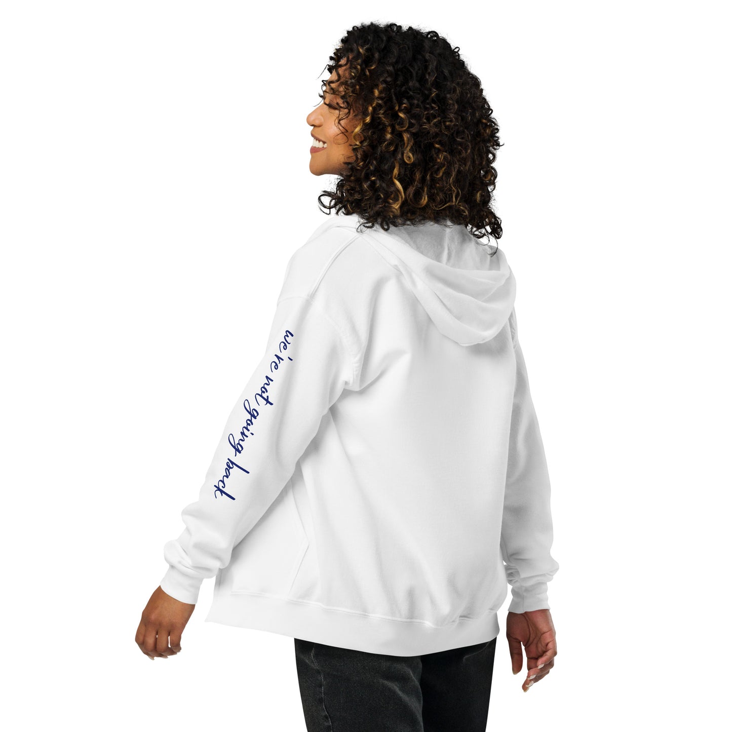 Vote  2024 | Harris-Walz | We're Not Going Back Zip Hoodie