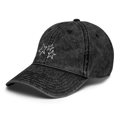 Vote 🇺🇸 2024 | Just Stars Vintage-Look Baseball Cap