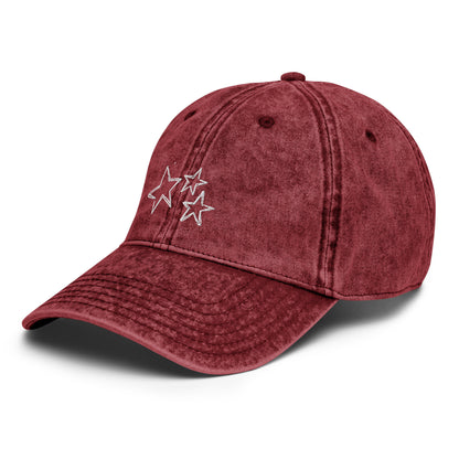 Vote 🇺🇸 2024 | Just Stars Vintage-Look Baseball Cap