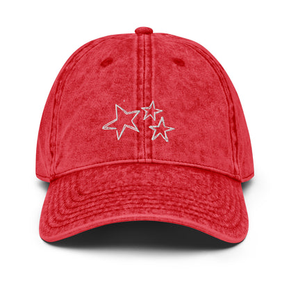 Vote 🇺🇸 2024 | Just Stars Vintage-Look Baseball Cap