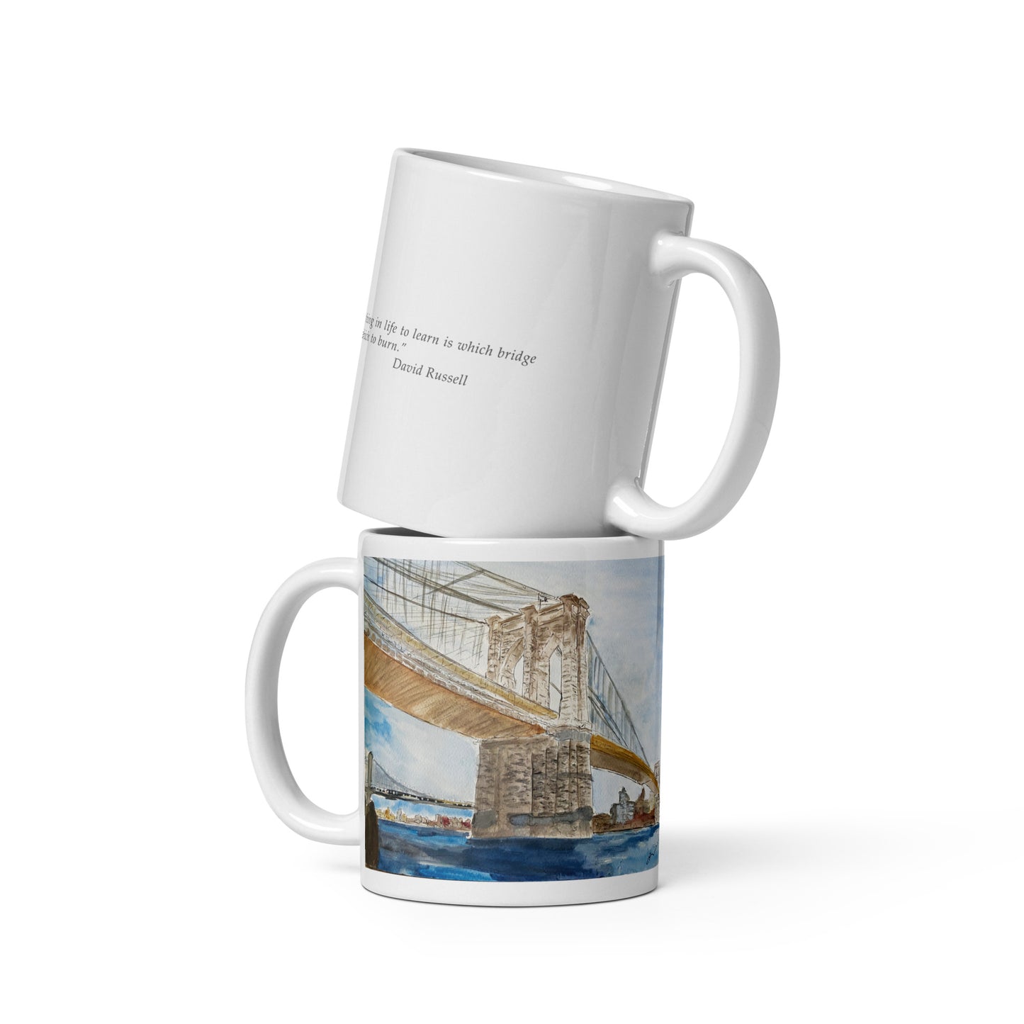 Coffee Mug | "Brooklyn Bridge" | 11, 15 or 20 oz.