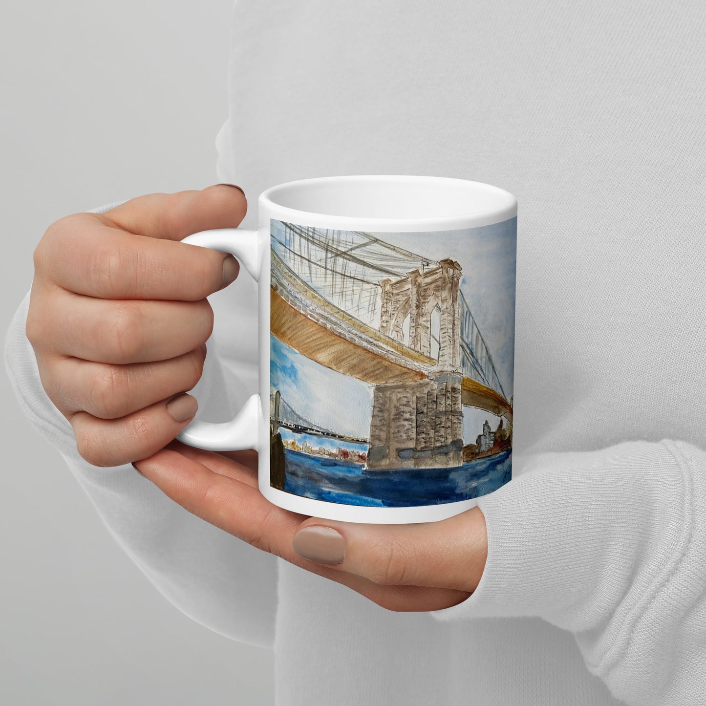 Coffee Mug | "Brooklyn Bridge" | 11, 15 or 20 oz.