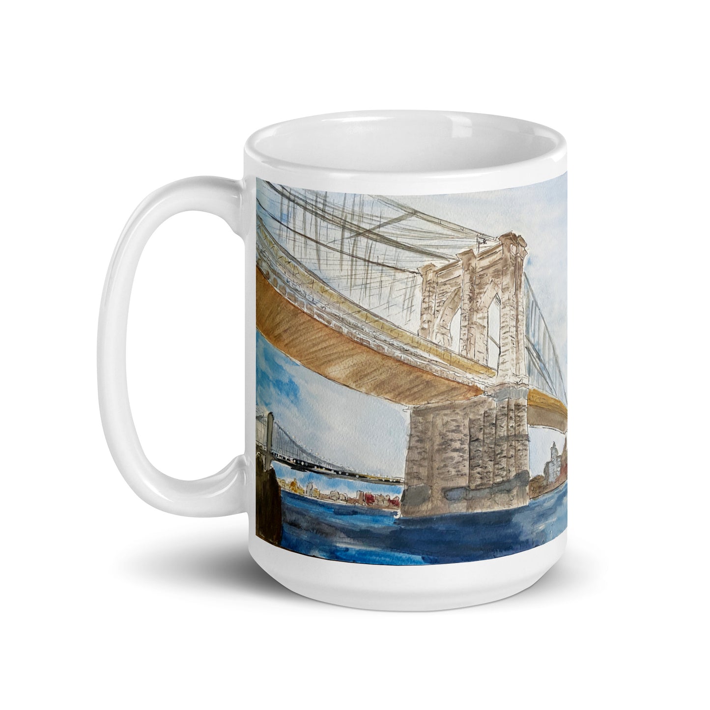 Coffee Mug | "Brooklyn Bridge" | 11, 15 or 20 oz.