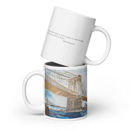 Coffee Mug | "Brooklyn Bridge" | 11, 15 or 20 oz.