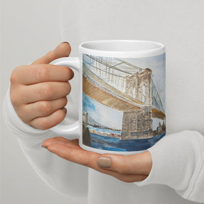 Coffee Mug | "Brooklyn Bridge" | 11, 15 or 20 oz.