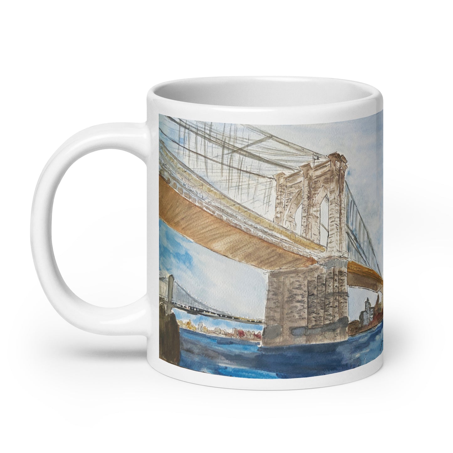 Coffee Mug | "Brooklyn Bridge" | 11, 15 or 20 oz.