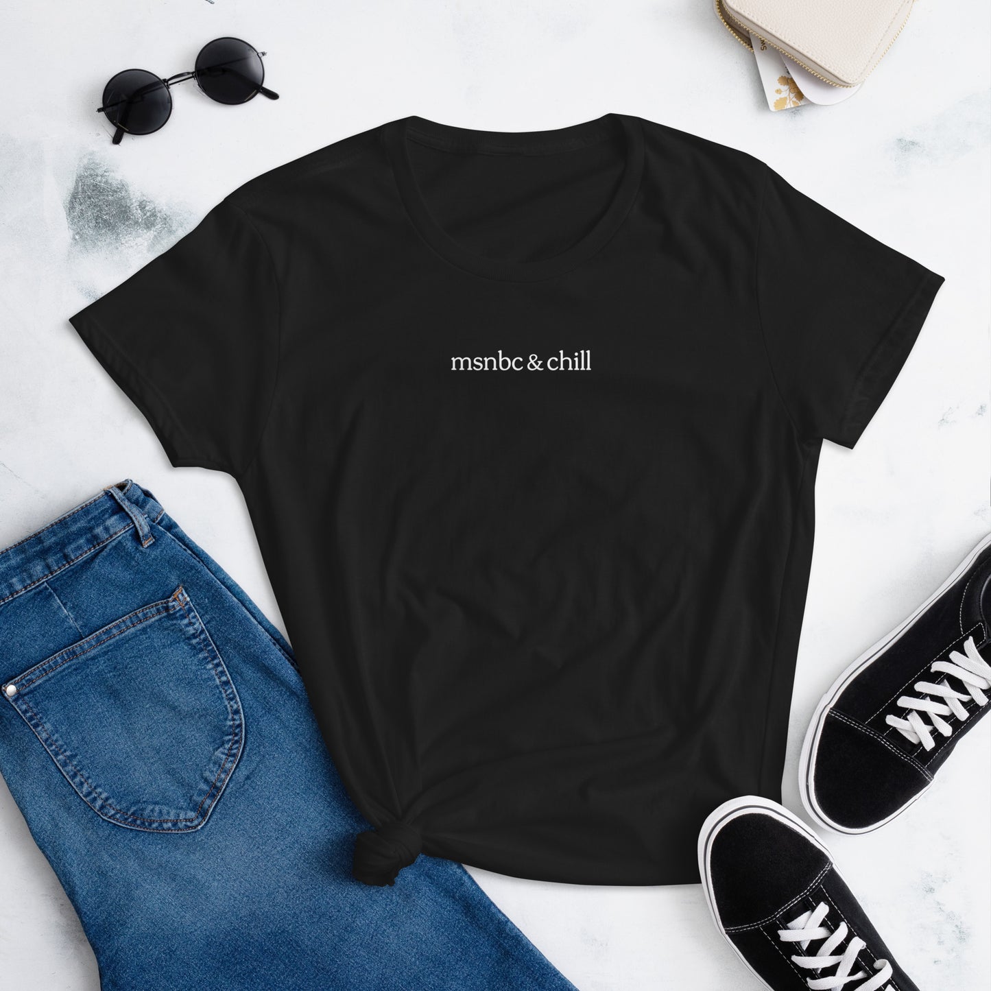 Vote 🇺🇸 2024 | MSNBC and chill Women's T-shirt