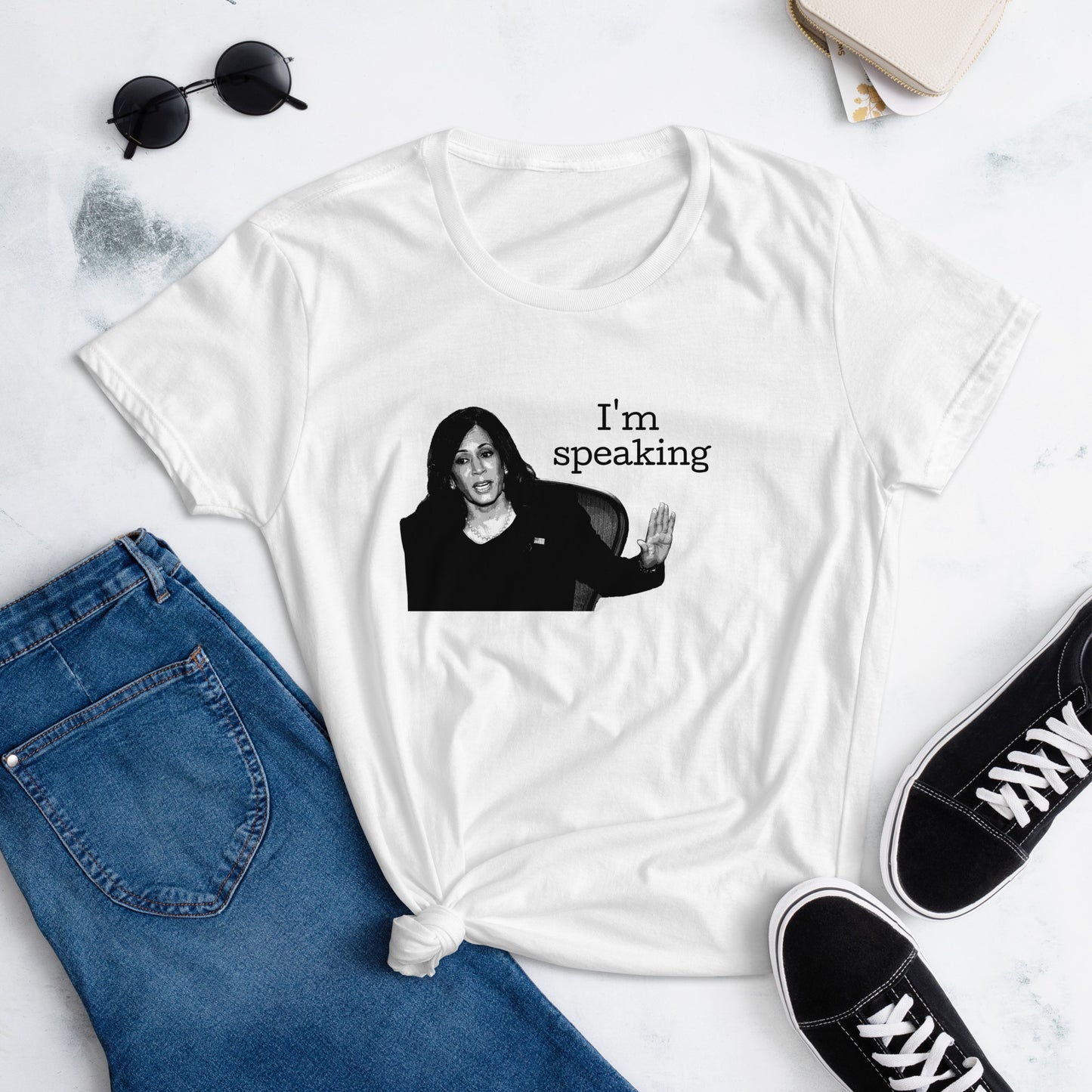 Vote 🇺🇸 2024 | Kamala's Speaking Women's Tee