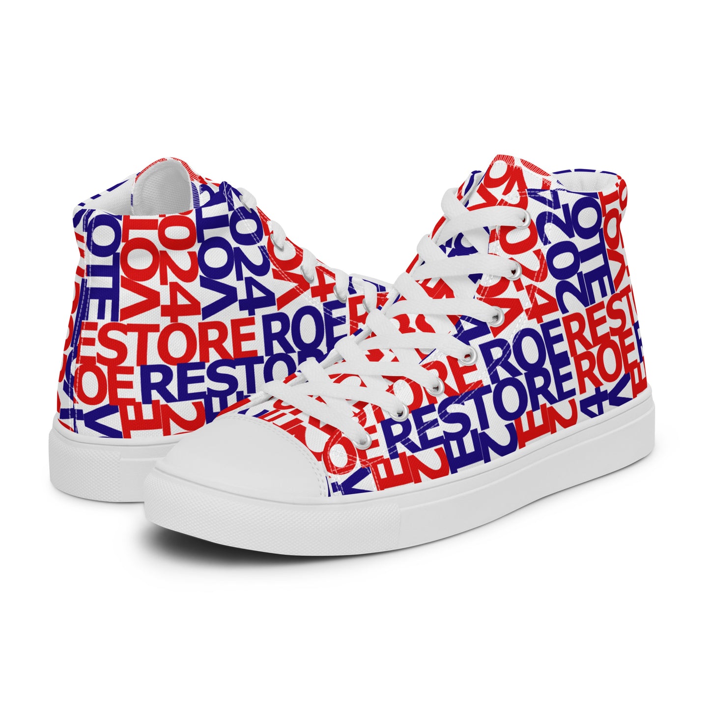 Vote 🇺🇸 2024 | Restore Roe Women’s High Tops