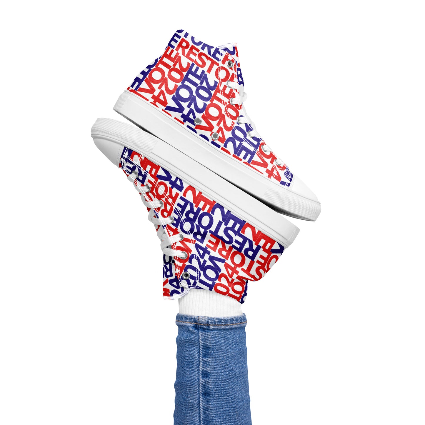 Vote 🇺🇸 2024 | Restore Roe Women’s High Tops