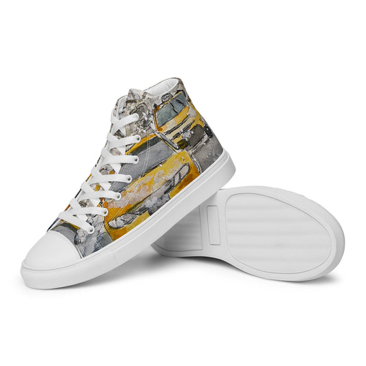 Women’s High Tops | "Hail" Taxis in the Snow