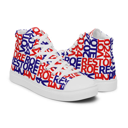 Vote 🇺🇸 2024 | Restore Roe Women’s High Tops