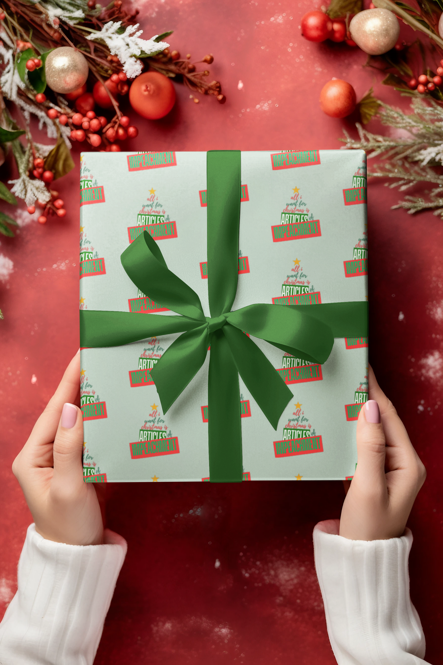 Insurgent Outfitters | "All I Want ... Impeachment" Wrapping Paper