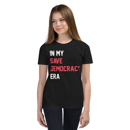 Vote 🇺🇸 2024 Kids | "In My Save Democracy Era" Kid's T-Shirt