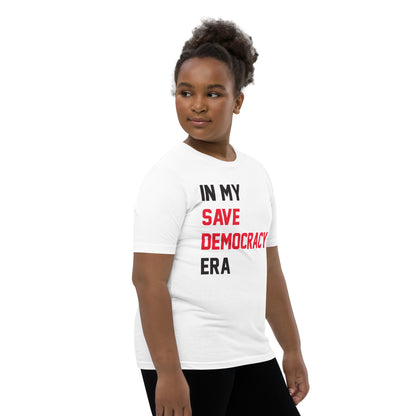 Vote 🇺🇸 2024 Kids | "In My Save Democracy Era" Kid's T-Shirt